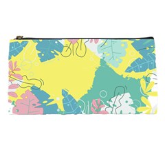 Plants Leaves Border Frame Wallpaper Background Pencil Case by Ravend