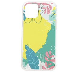 Plants Leaves Border Frame Wallpaper Background Iphone 12 Pro Max Tpu Uv Print Case by Ravend