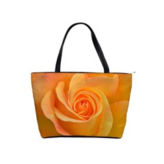 Flower Plant Rose Nature Garden Orange Macro Classic Shoulder Handbag by Ravend