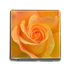 Flower Plant Rose Nature Garden Orange Macro Memory Card Reader (square 5 Slot) by Ravend