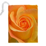 Flower Plant Rose Nature Garden Orange Macro Drawstring Pouch (5XL) Back