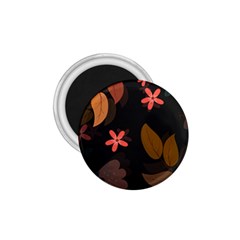 Flowers Leaves Background Floral Plants Foliage 1 75  Magnets by Ravend