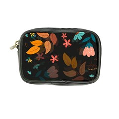 Flowers Leaves Background Floral Plants Foliage Coin Purse by Ravend