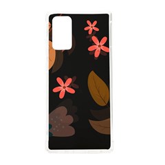 Flowers Leaves Background Floral Plants Foliage Samsung Galaxy Note 20 Tpu Uv Case by Ravend