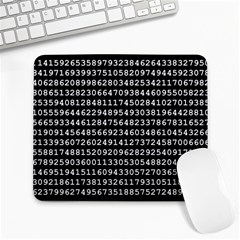 Pi Circle Diameter Circumference Ratio Radius Large Mousepad by Ravend