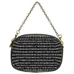 Pi Circle Diameter Circumference Ratio Radius Chain Purse (one Side) by Ravend