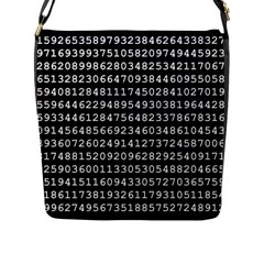 Pi Circle Diameter Circumference Ratio Radius Flap Closure Messenger Bag (l) by Ravend