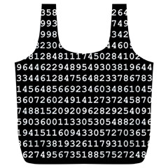 Pi Circle Diameter Circumference Ratio Radius Full Print Recycle Bag (xl) by Ravend