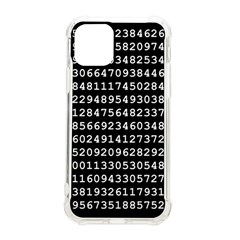 Pi Circle Diameter Circumference Ratio Radius Iphone 11 Pro 5 8 Inch Tpu Uv Print Case by Ravend