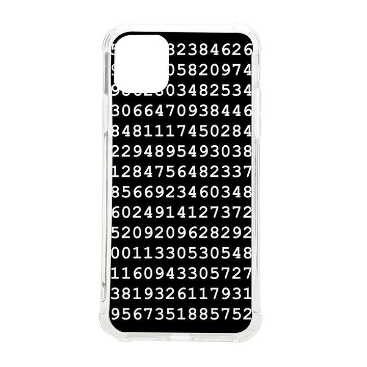 Pi Circle Diameter Circumference Ratio Radius iPhone 11 Pro Max 6.5 Inch TPU UV Print Case