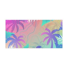 Palm Trees Leaves Plants Tropical Wreath Yoga Headband by Ravend