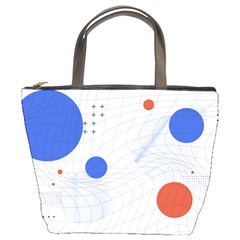 Computer Network Technology Digital Science Fiction Bucket Bag by Ravend