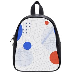 Computer Network Technology Digital Science Fiction School Bag (small) by Ravend