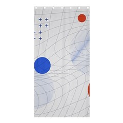 Computer Network Technology Digital Science Fiction Shower Curtain 36  X 72  (stall) 