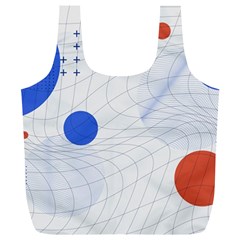 Computer Network Technology Digital Science Fiction Full Print Recycle Bag (xl) by Ravend