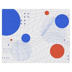 Computer Network Technology Digital Science Fiction Premium Plush Fleece Blanket (medium) by Ravend