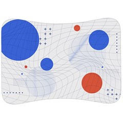 Computer Network Technology Digital Science Fiction Velour Seat Head Rest Cushion by Ravend