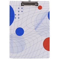 Computer Network Technology Digital Science Fiction A4 Acrylic Clipboard by Ravend