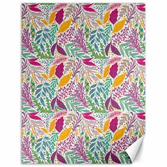 Leaves Colorful Leaves Seamless Design Leaf Canvas 12  X 16 