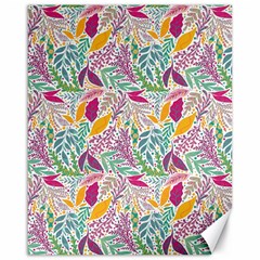 Leaves Colorful Leaves Seamless Design Leaf Canvas 16  X 20  by Ravend