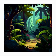 Rainforest Jungle Cartoon Animation Background Medium Glasses Cloth by Ravend