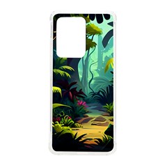 Rainforest Jungle Cartoon Animation Background Samsung Galaxy S20 Ultra 6 9 Inch Tpu Uv Case by Ravend