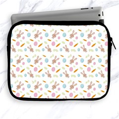 Easter Bunny Pattern Hare Easter Bunny Easter Egg Apple Ipad 2/3/4 Zipper Cases by Ravend