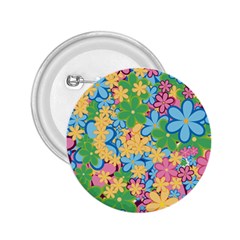 Flower Spring Background Blossom Bloom Nature 2 25  Buttons by Ravend