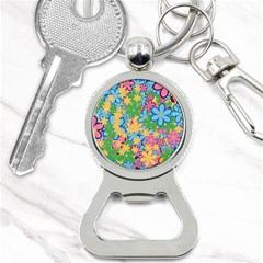 Flower Spring Background Blossom Bloom Nature Bottle Opener Key Chain by Ravend