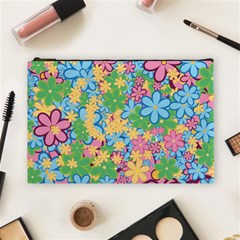 Flower Spring Background Blossom Bloom Nature Cosmetic Bag (large) by Ravend