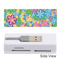 Flower Spring Background Blossom Bloom Nature Memory Card Reader (stick) by Ravend