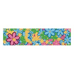 Flower Spring Background Blossom Bloom Nature Banner And Sign 4  X 1  by Ravend