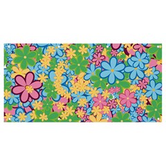 Flower Spring Background Blossom Bloom Nature Banner And Sign 8  X 4  by Ravend