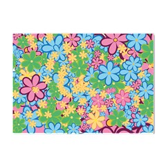 Flower Spring Background Blossom Bloom Nature Crystal Sticker (a4)