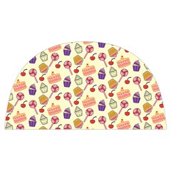 Happy Birthday Cupcake Pattern Lollipop Flat Design Anti Scalding Pot Cap by Ravend