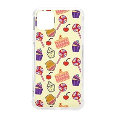 Happy Birthday Cupcake Pattern Lollipop Flat Design Iphone 11 Pro Max 6 5 Inch Tpu Uv Print Case by Ravend