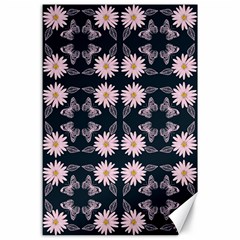 Flowers Daisies Spring Summer Bloom Botanical Canvas 24  X 36  by Ravend