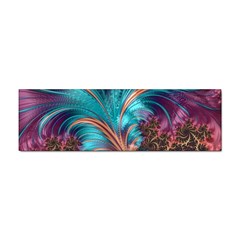 Feather Fractal Artistic Design Conceptual Sticker (bumper) by Ravend