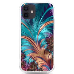 Feather Fractal Artistic Design Conceptual Iphone 12/12 Pro Tpu Uv Print Case