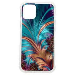 Feather Fractal Artistic Design Conceptual Iphone 12 Mini Tpu Uv Print Case	