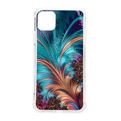 Feather Fractal Artistic Design Conceptual Iphone 11 Pro Max 6 5 Inch Tpu Uv Print Case by Ravend