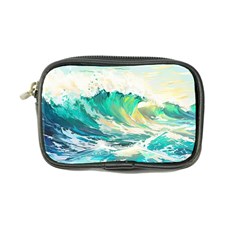 Ai Generated Waves Ocean Sea Tsunami Nautical Art Coin Purse by Ravend