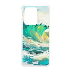 Ai Generated Waves Ocean Sea Tsunami Nautical Art Samsung Galaxy S20 Ultra 6 9 Inch Tpu Uv Case by Ravend