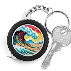 Ai Generated Waves Ocean Sea Tsunami Nautical Arts Measuring Tape by Ravend