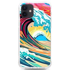 Ai Generated Waves Ocean Sea Tsunami Nautical Arts Iphone 12/12 Pro Tpu Uv Print Case by Ravend