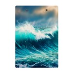 Ai Generated Waves Ocean Sea Tsunami Nautical Painting A5 Acrylic Clipboard Back