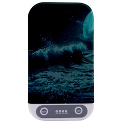 Ai Generated Waves Ocean Sea Tsunami Nautical Blue Sea Art Sterilizers by Ravend