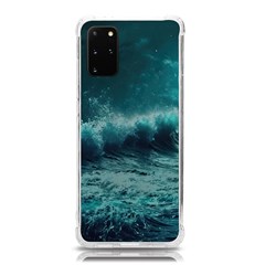 Ai Generated Waves Ocean Sea Tsunami Nautical Blue Sea Art Samsung Galaxy S20plus 6 7 Inch Tpu Uv Case