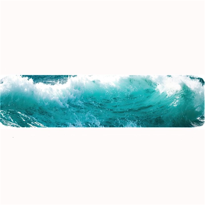 Ai Generated Waves Ocean Sea Tsunami Nautical Blue Sea Large Bar Mat