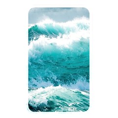 Ai Generated Waves Ocean Sea Tsunami Nautical Blue Sea Memory Card Reader (rectangular) by Ravend